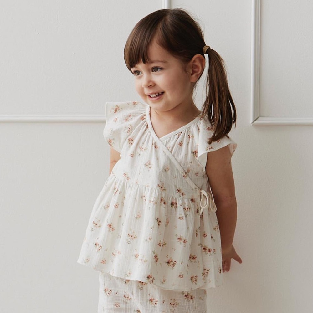 Jamie Kay Byrdie Wrap Top | Sweet Magnolia